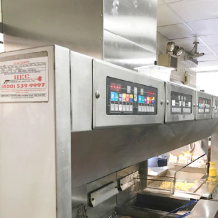 entire kitchen cleaning